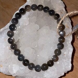 Black Moonstone Bracelet